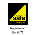 Gas Safe Registered number 6473 